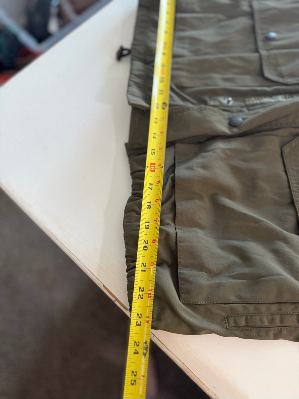 Burberry Olive Green Hooded Field Jacket with Signature Check Lining - Picture 4 of 9